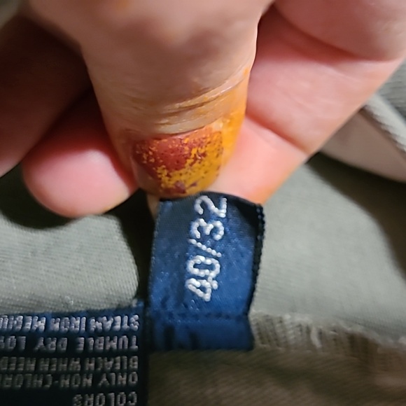 Polo by Ralph Lauren Men's Khaki Chinos, Gray, 40x32 - Picture 7 of 9